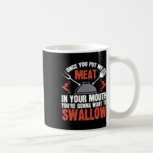 Taza De Café Carne Sucia De Regalo Para Adultos En La Boca De C