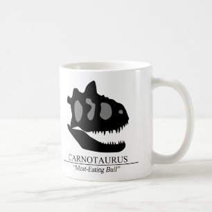 Taza De Café Carnotaurus Skull