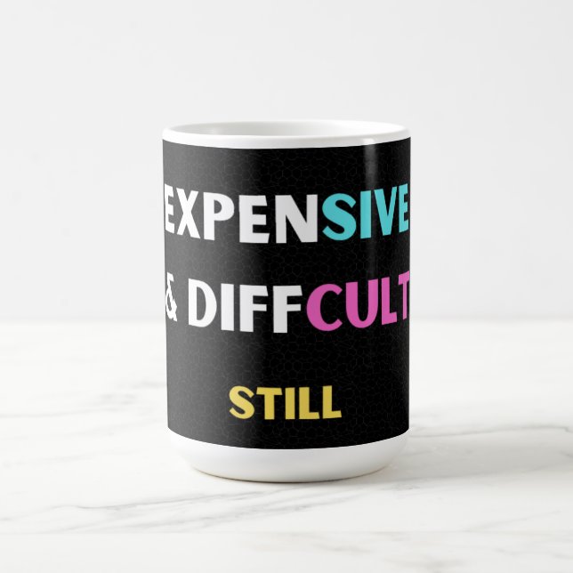 Taza De Café Caro y... Todavía (Centro)