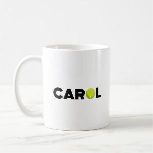 Taza De Café Carol Tennis Coffee Mug