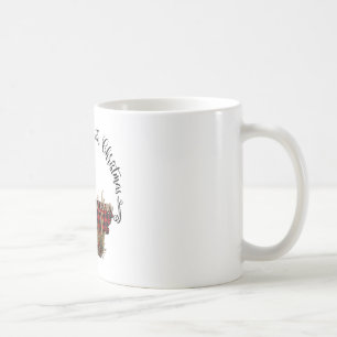 Taza De Café Carolina Del Norte Plaid All Vuelve A Casa Para Na