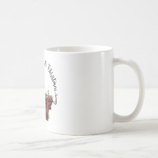 Taza De Café Carolina Del Norte Plaid All Vuelve A Casa Para Na