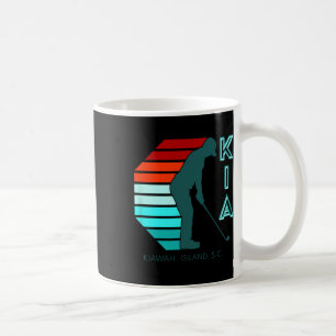 Taza De Café Carolina del Sur Golf Pro Retro Beach Kiawah Isla