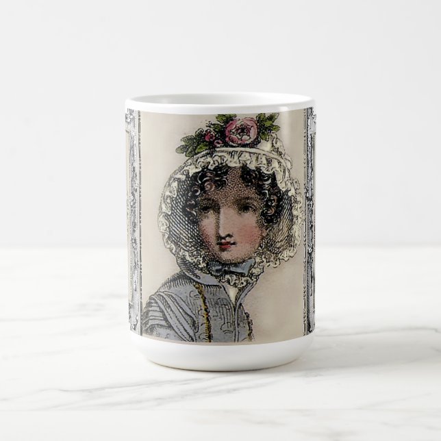Taza De Café Caroline, jane austen inspirado, (Centro)