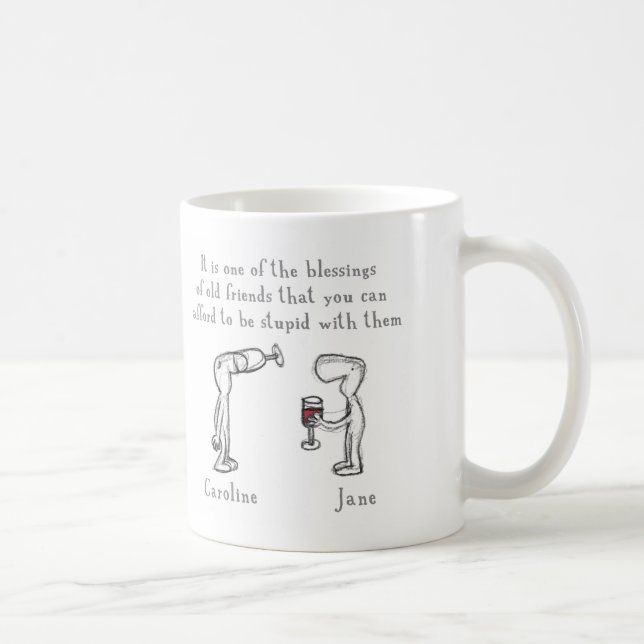 Taza De Café Caroline y Jane (Derecha)