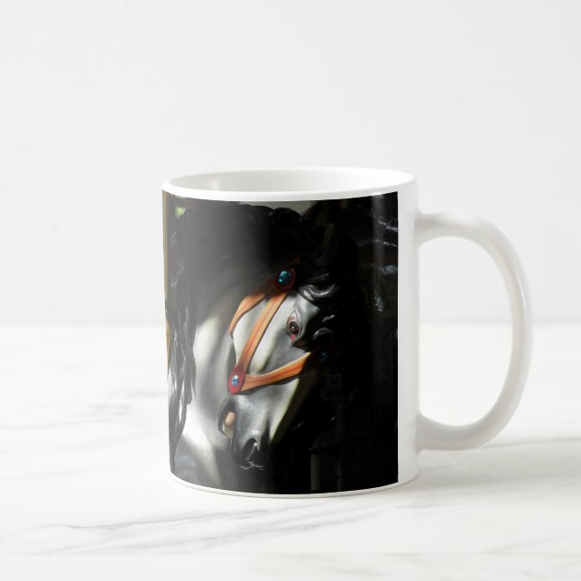 Taza De Café Carousel Horse Mug (Derecha)
