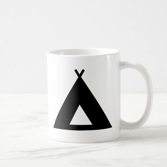 Taza De Café Carpa de Camping (Derecha)