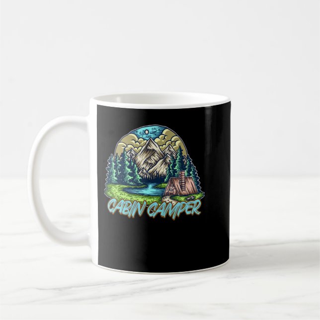 Taza De Café Carpa de pesca de caravana (Izquierda)