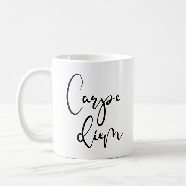 Taza De Café Carpe Diem (Izquierda)