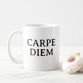 Taza De Café Carpe Diem latin quote