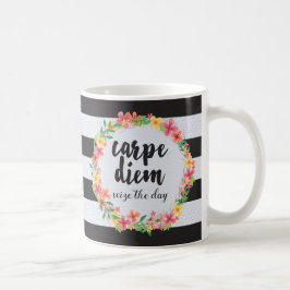 Taza De Café Carpe Diem / Toma La Cita Del Día