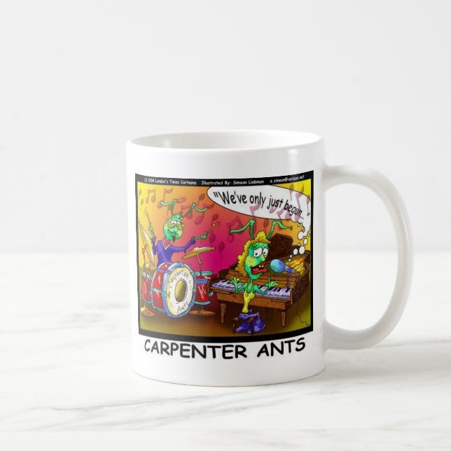 Taza De Café Carpenter Ants Graciosos Regalos Y Coleccionables (Derecha)