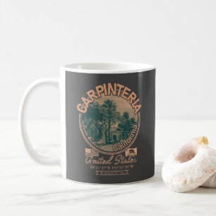 TAZA DE CAFÉ CARPINTERIA SANTA BARBARA CALIFORNIA