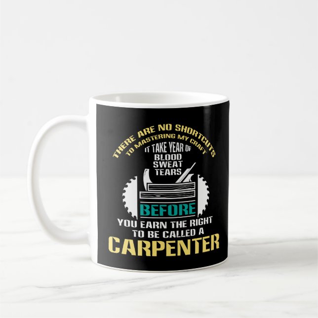 Taza De Café Carpintero A Ser Llamado Regalo De Carpintero (Izquierda)