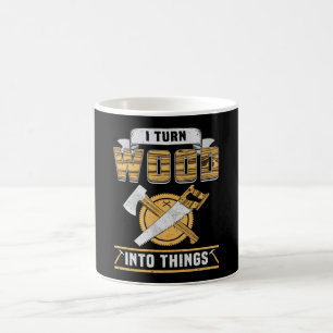 Taza De Café Carpintero de madera carpintero de madera ideal