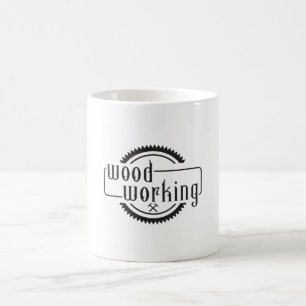Taza De Café Carpintero de madera de carpintería regalo diverti