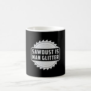 Taza De Café Carpintero de madera de madera Idea de regalo de m