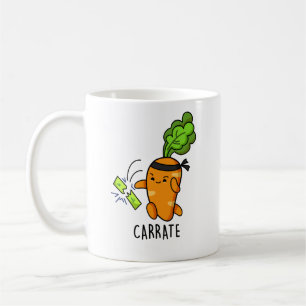 Taza De Café Carrate Carrot Karate Pun