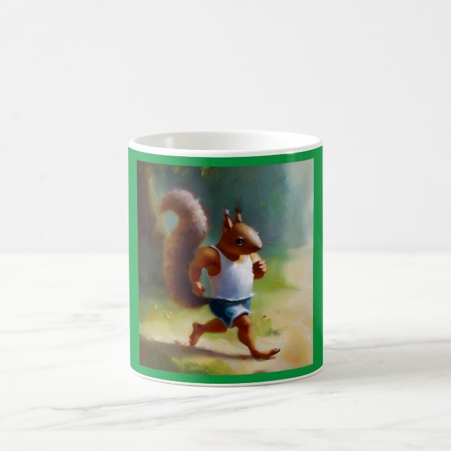 Taza De Café Carrera de ardillas (Centro)