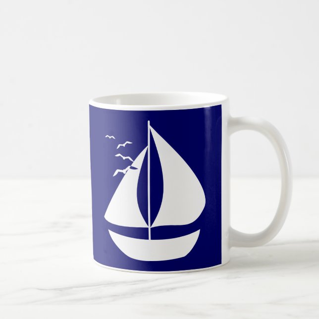 Taza De Café Carreras blancas (Derecha)
