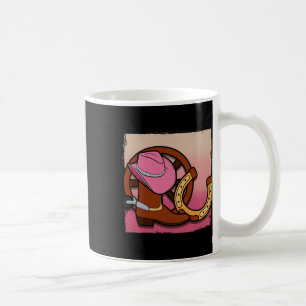 Taza De Café Carreras de barril de gallina rodeo Roping Ridin