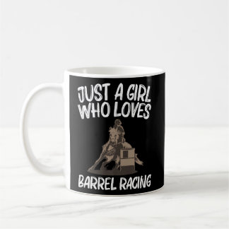 Taza De Café Carreras De Barril De Guay Para Chicas Niños Racer