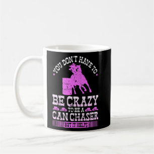 Taza De Café Carreras de barril Loco puede chaser Cowgirl Rodeo