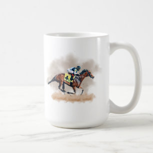 Taza De Café Carreras de caballo Mug
