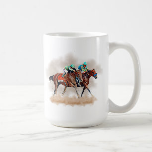 Taza De Café Carreras de caballo Mug