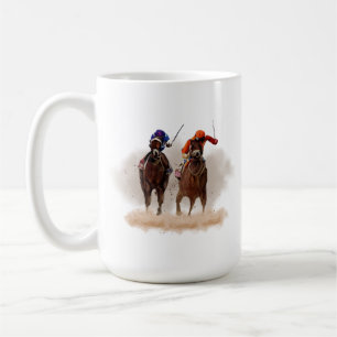 Taza De Café Carreras de caballo Mug