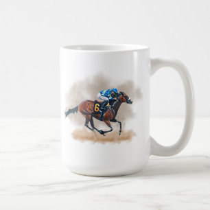 Taza De Café Carreras de caballo Mug