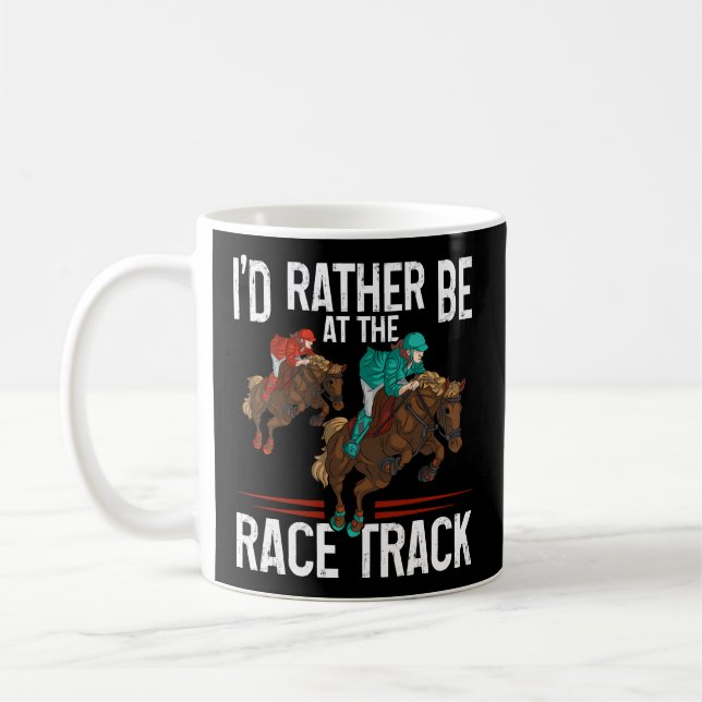 Taza De Café Carreras de caballos (Izquierda)