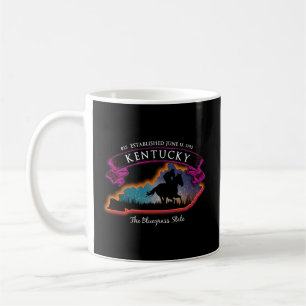Taza De Café Carreras de caballos de Kentucky