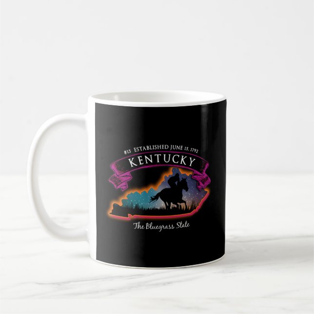Taza De Café Carreras de caballos de Kentucky (Izquierda)