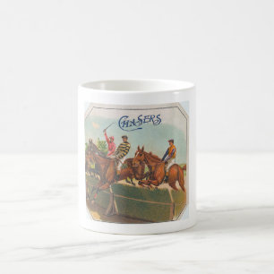 Taza De Café Carreras de caballos vintage de Chasers