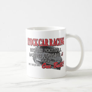 Taza De Café Carreras de coches de bolsa
