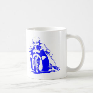 Taza De Café Carreras de fricción de la motocicleta