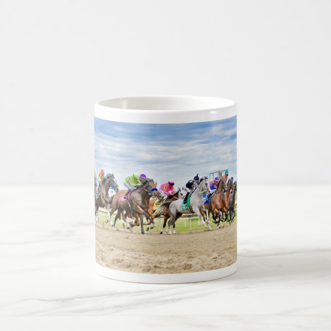 Taza De Café Carreras de Parx - día de Pennsylvania Derby (Centro)