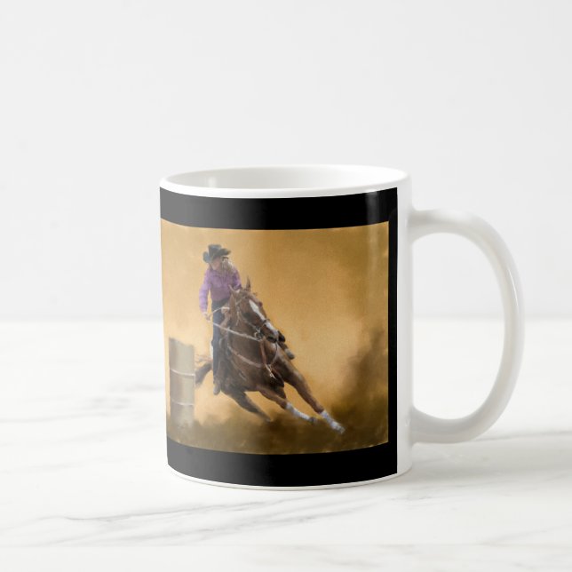 Taza De Café Carreras del barril (Derecha)