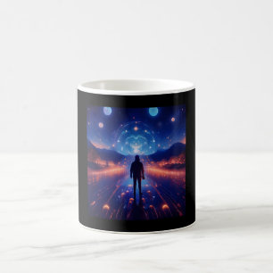 Taza De Café Carretera de Fantasía Que Haya Luz