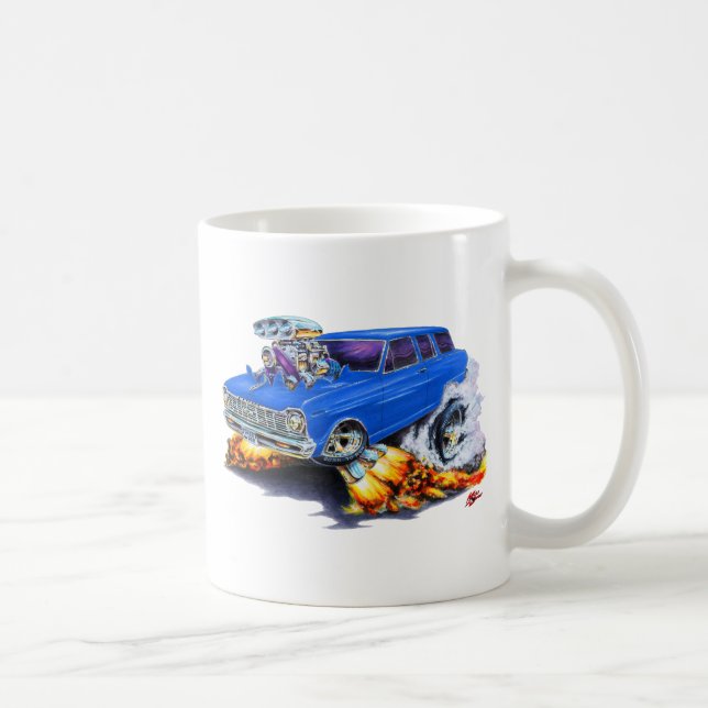 Taza De Café Carro 1962-65 del azul de Nova (Derecha)