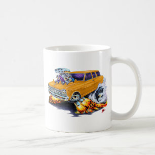 Taza De Café Carro 1962-65 del naranja de Nova