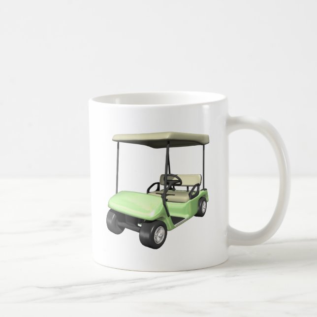 Taza De Café Carro de golf (Derecha)
