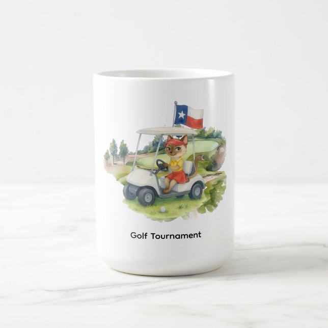 Taza De Café Carro de golf de Texas (Centro)