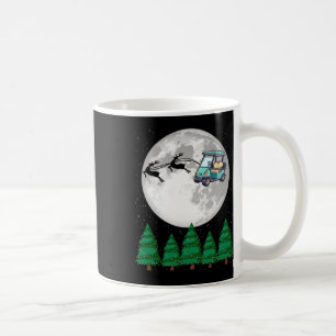 Taza De Café Carro de golf Santa Navidades Sleigh - Funny Carro