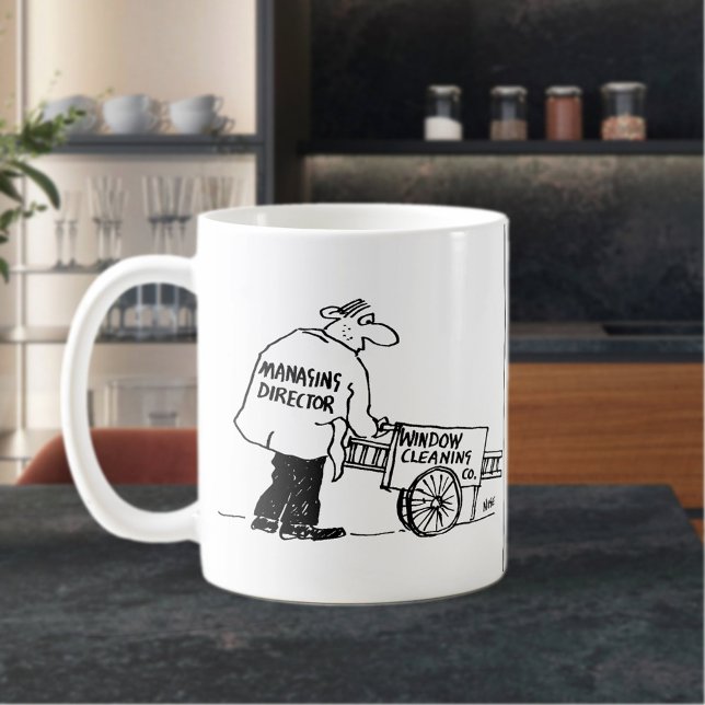 Taza De Café Carro de limpieza de ventanas, limpiador de ventan (Subido por el creador)