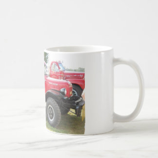 Taza De Café Carro rojo del poder de Dodge