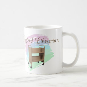 Taza De Café CARRO VACÍO jubilado del bibliotecario