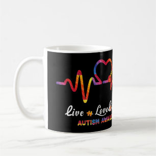 Taza De Café Carrojo clamoroso, amor, aceptación, autismo, gue