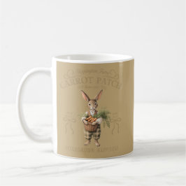 Taza De Café Carrot Patch Bunny Farmer